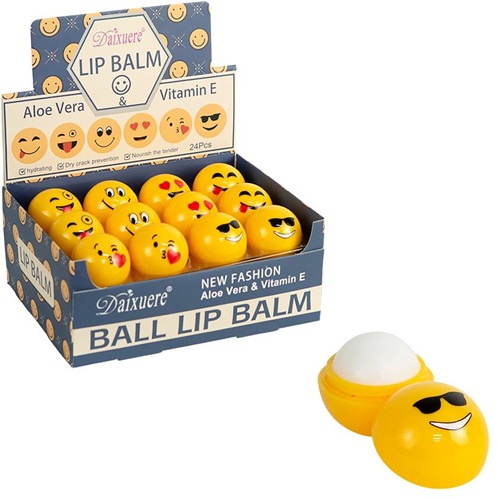 Бальзам для губ "Смайлик - Aloe Vera & Vitamin E" 10г