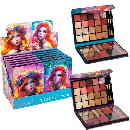 Палетка "Фея" з декоративною косметикою 15*11*2см