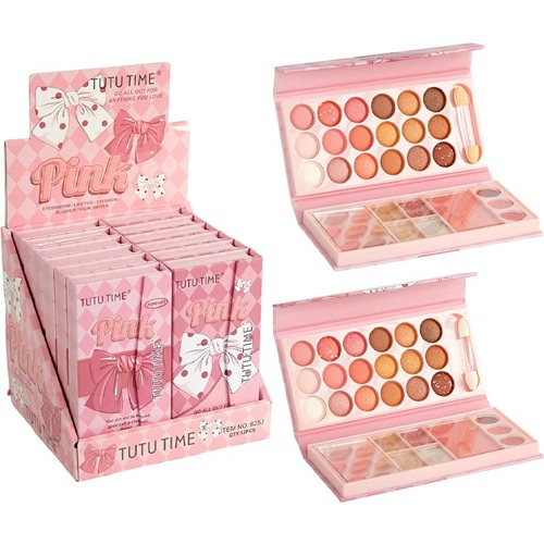 Палетка "Бантік" з декоративною косметикою 13,5 * 7 * 2см