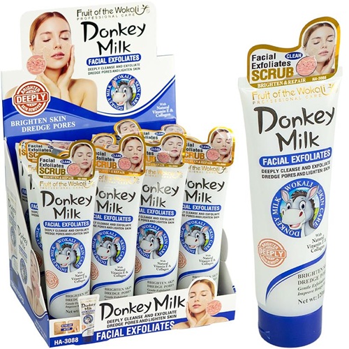 Скраб для лица 120мл "DONKEY MILK" 