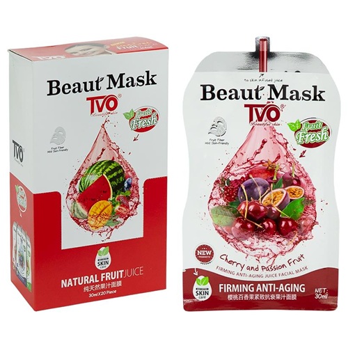 Маска для обличчя "Cherry and Passion Friut" 30мл