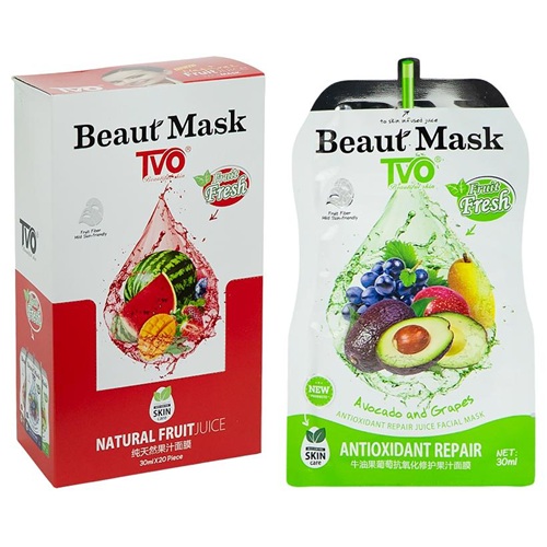 Маска для обличчя "Avocado and Grapes" 30мл