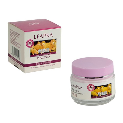 Зволожуючий крем для обличчя з овечою плацентою 80г