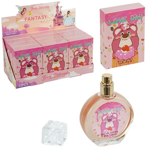 Туалетна вода дитяча 50мл "Ведмедик рожевий"