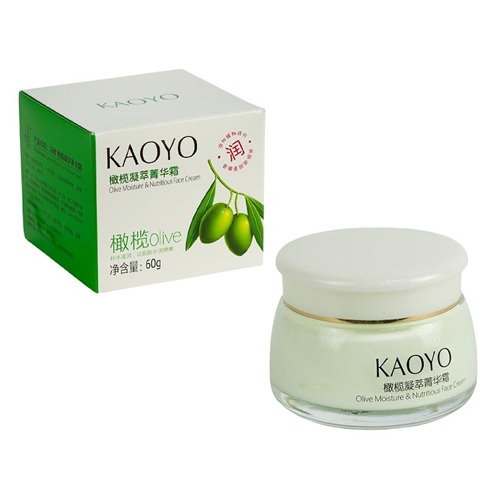 Крем для обличчя 60гр з екстрактом Оливи
