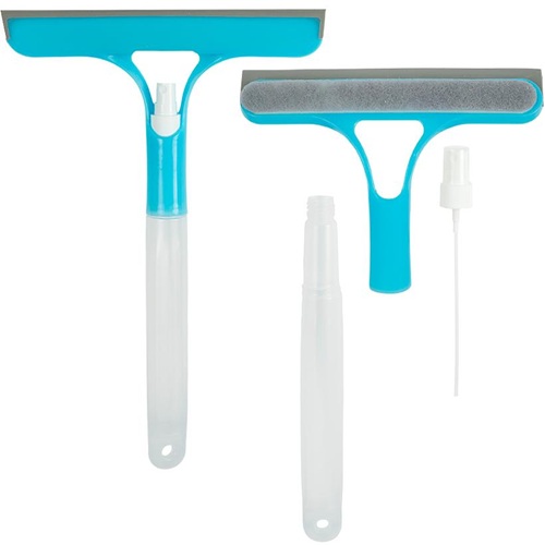 Щітка-скребок з розпилювачем для миття вікон