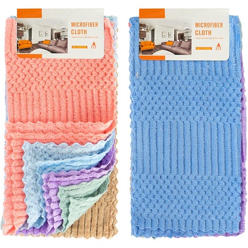 Тряпка 32*30см из микрофибры 5шт