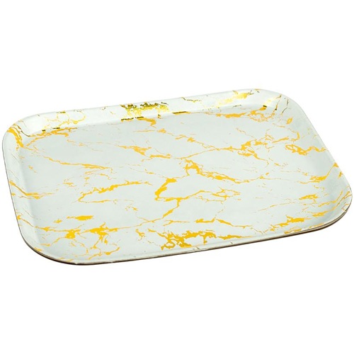 Піднос прямокутний 30*40см білий