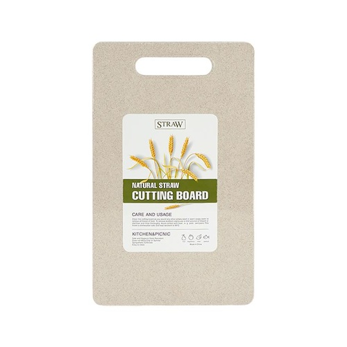 Разделочная доска из пшеничного пластика 33*20*0,4см