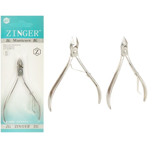 Кусачки манікюрні "Zinger Classic" нержавіюча сталь 10см