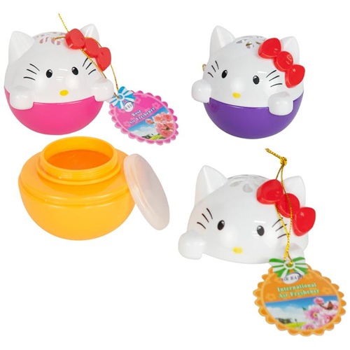 Освіжувач повітря Ø8см у формі котика