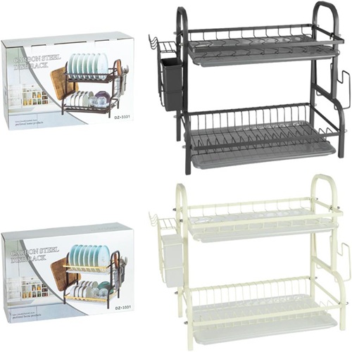 Сушарка двоярусна для посуду настільна