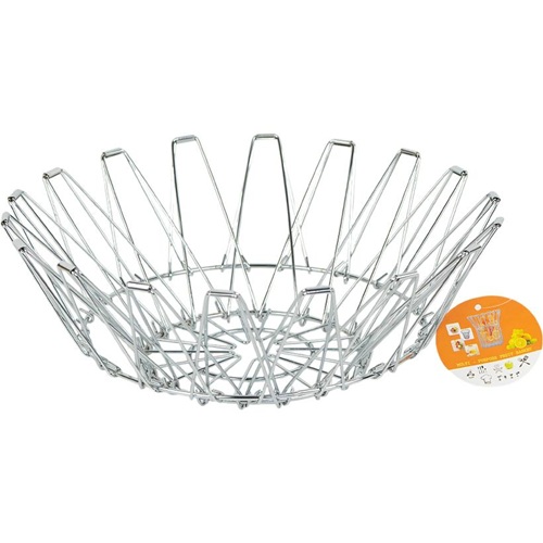 Металева фруктівниця - кошик Ø37см, трансформер