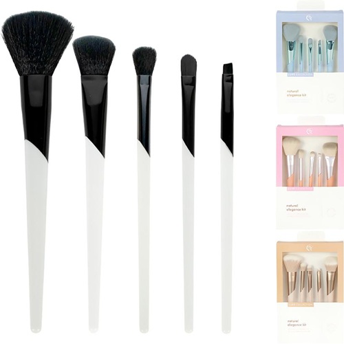 Набір пензлів для макіяжу 5шт "LUXE Collection"