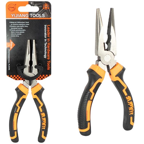 Комбинированные плоскогубцы 170мм с эргономичной ручкой