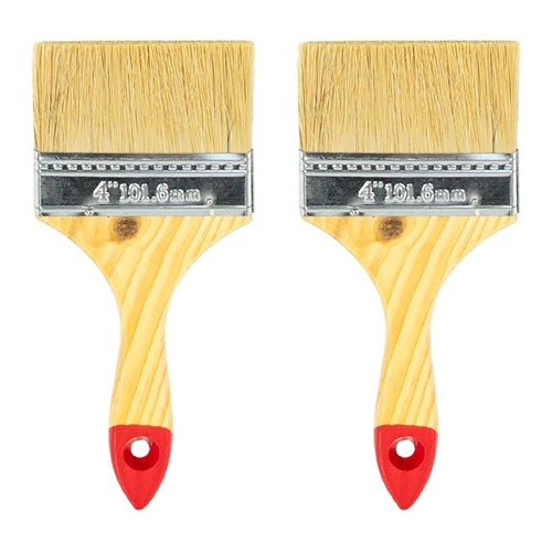 Плоский малярський пензель шириною 4″ (101,6мм)