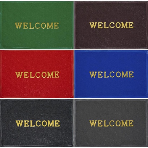 Килимок гумовий прямокутний 48*68см "Welcome"