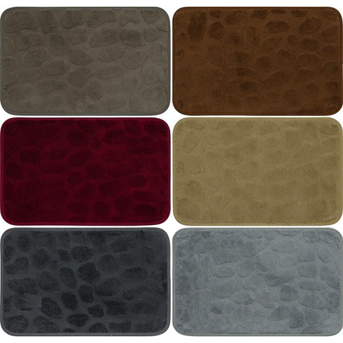 Килимок прямокутний 38*58см з тисненням "Камінці"