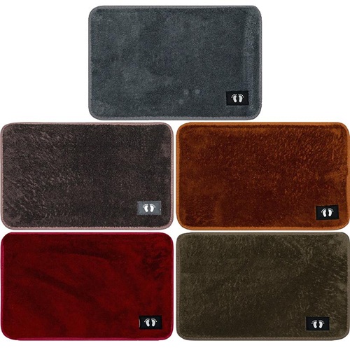 Килимок прямокутний 38*58см однотонний "Ніжки"