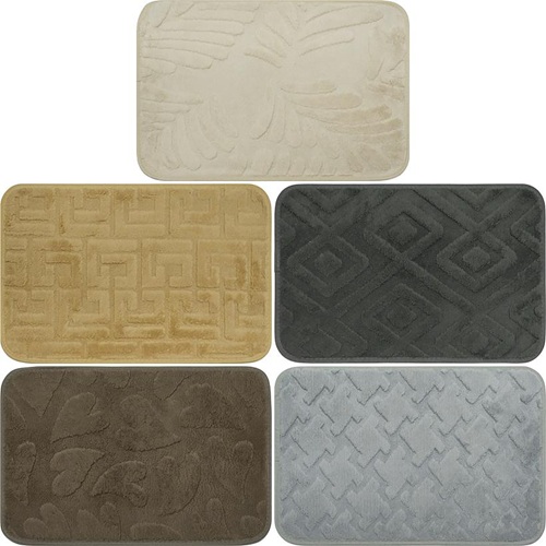 Килимок прямокутний 38*58см з тисненням МІКС