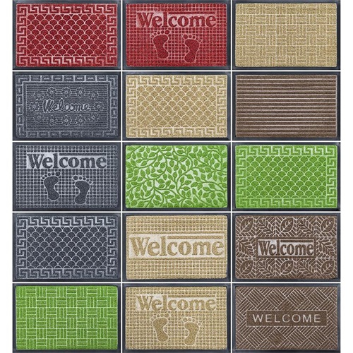 Килимок гумовий прямокутний 40*60см з тисненням