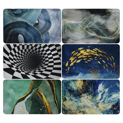 Килимок прямокутний 38*58см з візерунком