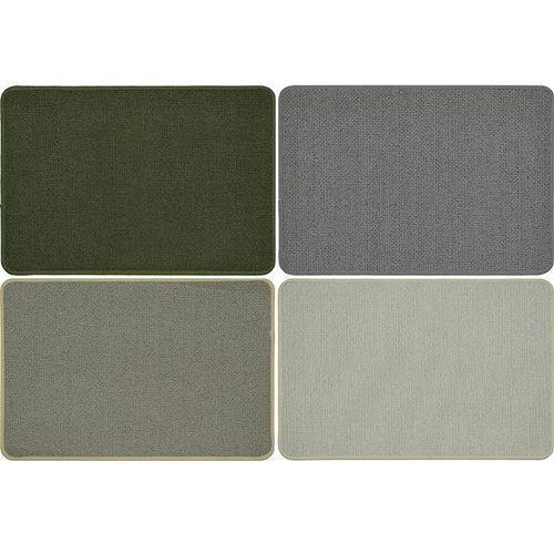 Килимок прямокутний 40*60см однотонний