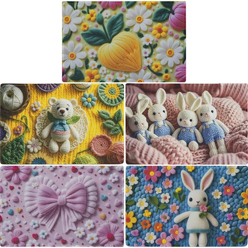 Килимок прямокутний 40*60см з декоративним малюнком