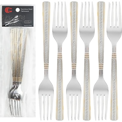 Набір столових виделок 6шт "Греція" 21см