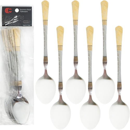 Набір столових ложок 6шт "Вензель" 21см