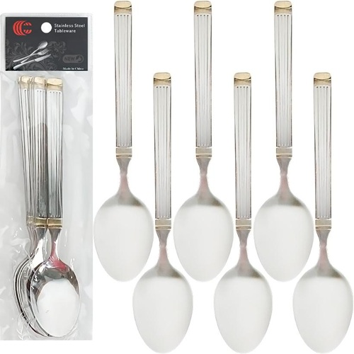 Набір столових ложок 6шт "Колонна" 21см