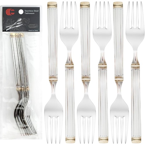 Набір столових виделок 6шт "Колонна" 21см