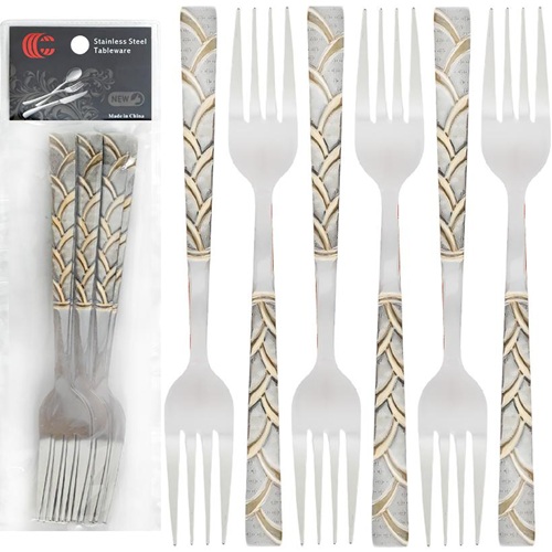 Набір столових виделок 6шт "Гармонія" 21см