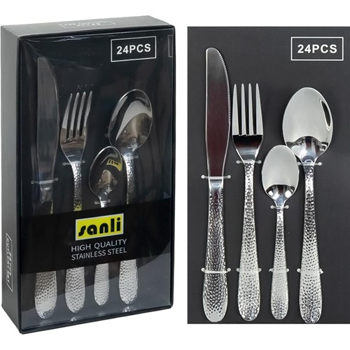 Набір столового приладдя 24 предметів