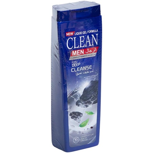 Шампунь+кондиціонер для волосся чоловічий 400мл "Actived Charcoal and mint" проти лупи