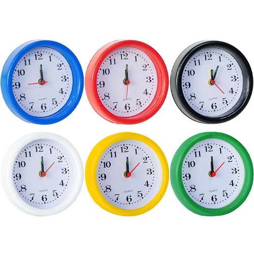 Настольные часы - будильник Ø10см