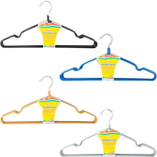 Вішалка металева із силіконовим покриттям 40*20см