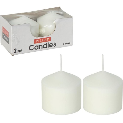 Свічка інтер'єрна Ø50мм h55мм