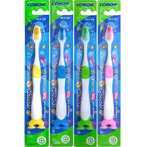 Зубные щётки детские «Cobor» 16см 