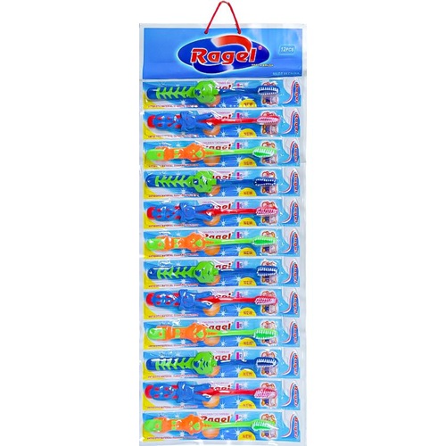 Зубные щётки детские "Ragel" 16см на блистере