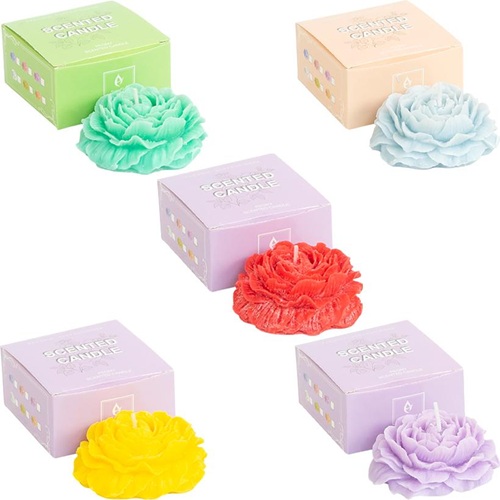 Свічка ароматизована "Троянда" Ø7см, декоративна