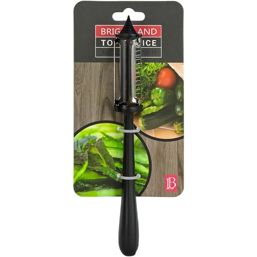 Нож для чистки овощей 18см 85г "TOP CHOICE" металлический, вертикалиный