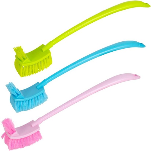 Щітка господарська 46*8*6см двостороння з довгою ручкою