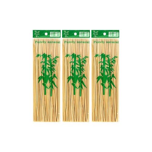 Бамбукові палички для барбекю та гриля 15см*3мм