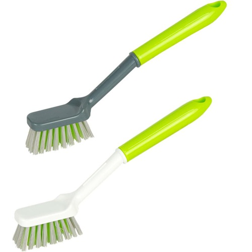 Щітка господарська 25*6*3см із довгою пластиковою ручкою