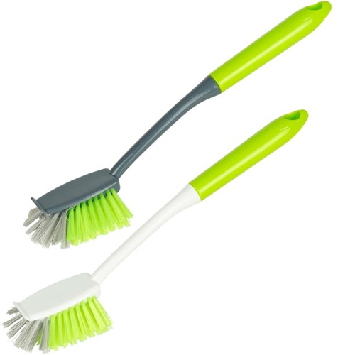 Щітка господарська 30*3,5*7см із довгою пластиковою ручкою