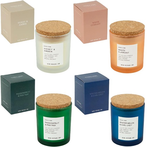 Свеча ароматическая 490г в стеклянном стакане