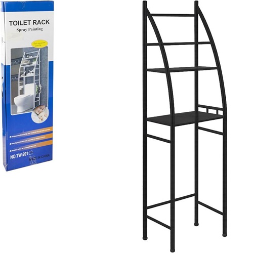 Полиця-стелаж 47*25*160см над унітазом