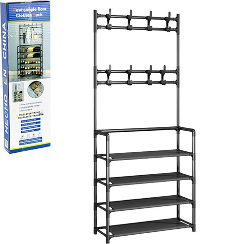 Стойка-вешалка 172*57*62 см для одежды и обуви