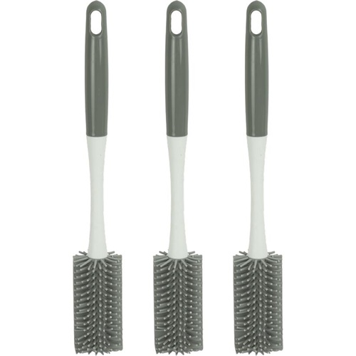 Щітка силіконова 4,5*32см для миття пляшок